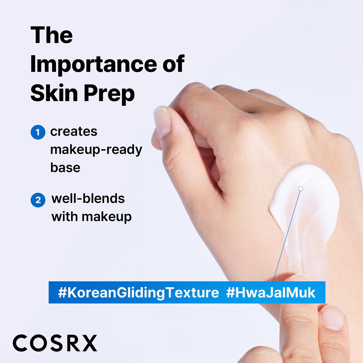 COSRX applied in evening routine showing calming benefits and nighttime repair