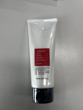 COSRX label close-up highlighting salicylic acid and product purpose