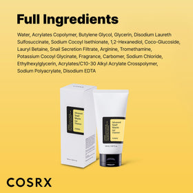 COSRX open cap with pour of gel showing easy dispensing and controlled usage