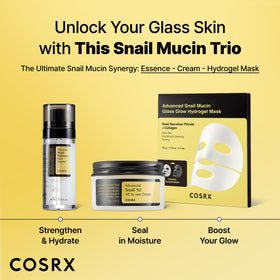 COSRX label close-up listing snail mucin and niacinamide for ingredient transparency