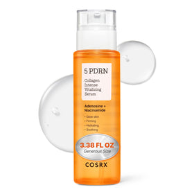COSRX front bottle view showing sleek packaging and clear product identity benefit: easy identification