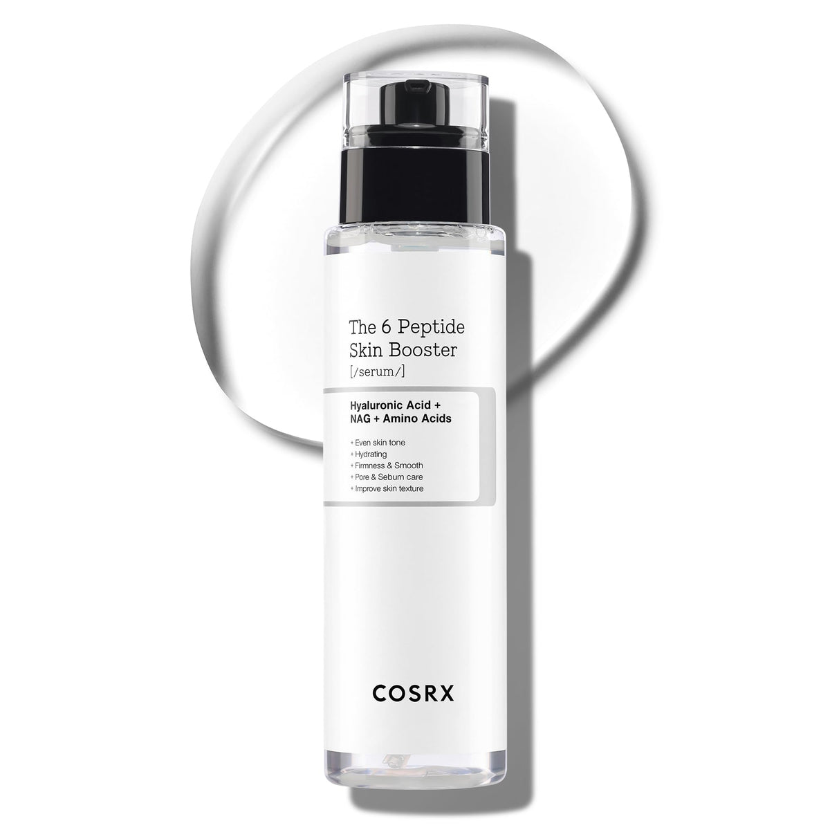 COSRX front packaging showing bottle and label for clear identification and trust