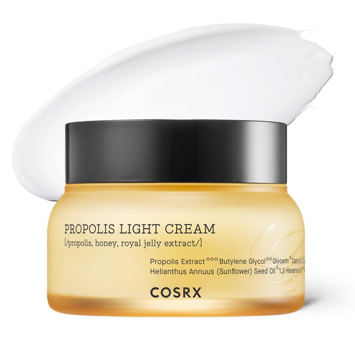 COSRX front packaging showing propolis cream and benefits