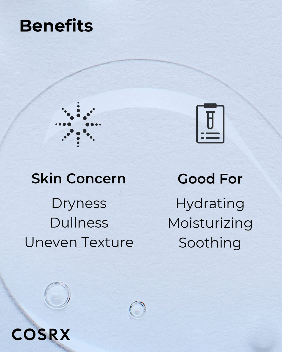 COSRX toner on bathroom shelf with other skincare items indicating layering routine