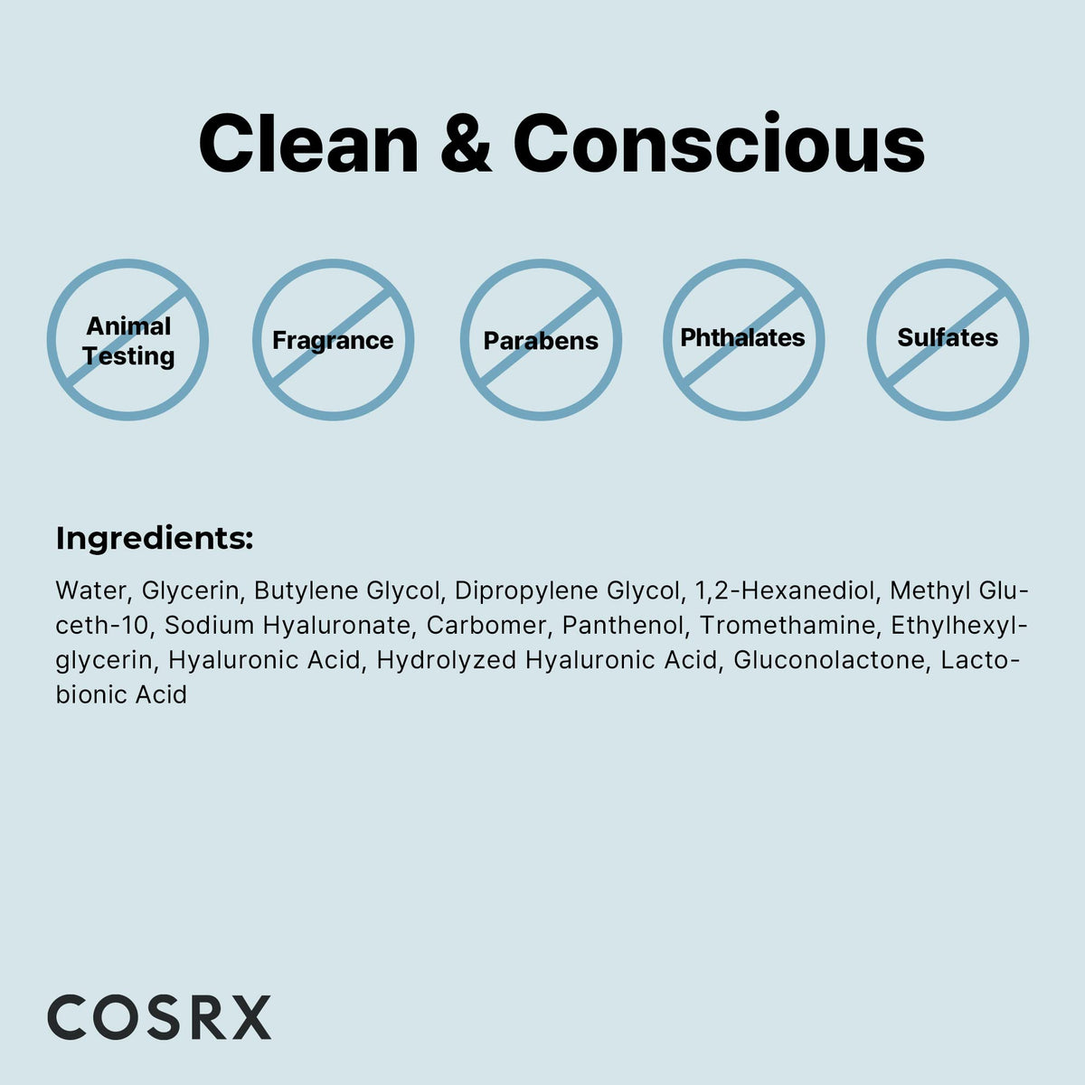 COSRX ampoule on bathroom shelf suggesting daily hydrating ritual