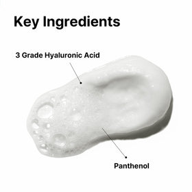 COSRX cleanser in hand showing bottle size and travel-friendly benefit