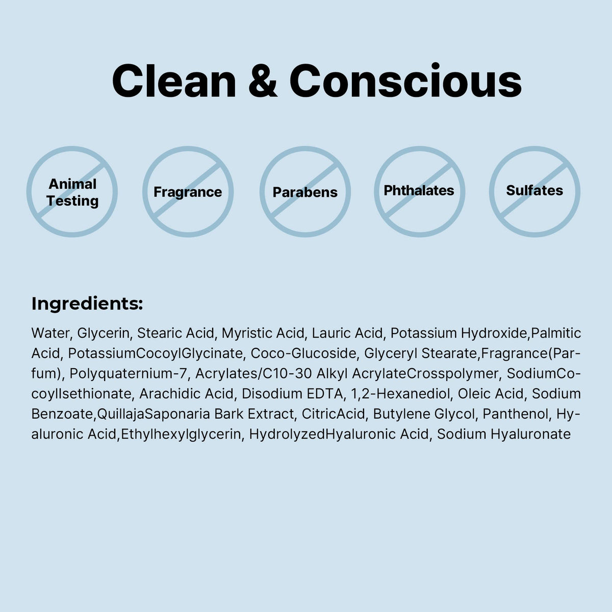 COSRX hyaluronic acid graphic highlighting multi-layer moisture