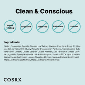 COSRX Hydrium on bathroom shelf in skincare routine setting offering cooling relief