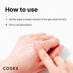 COSRX Hydrium beside a coin shows 50ml size and travel-friendly convenience