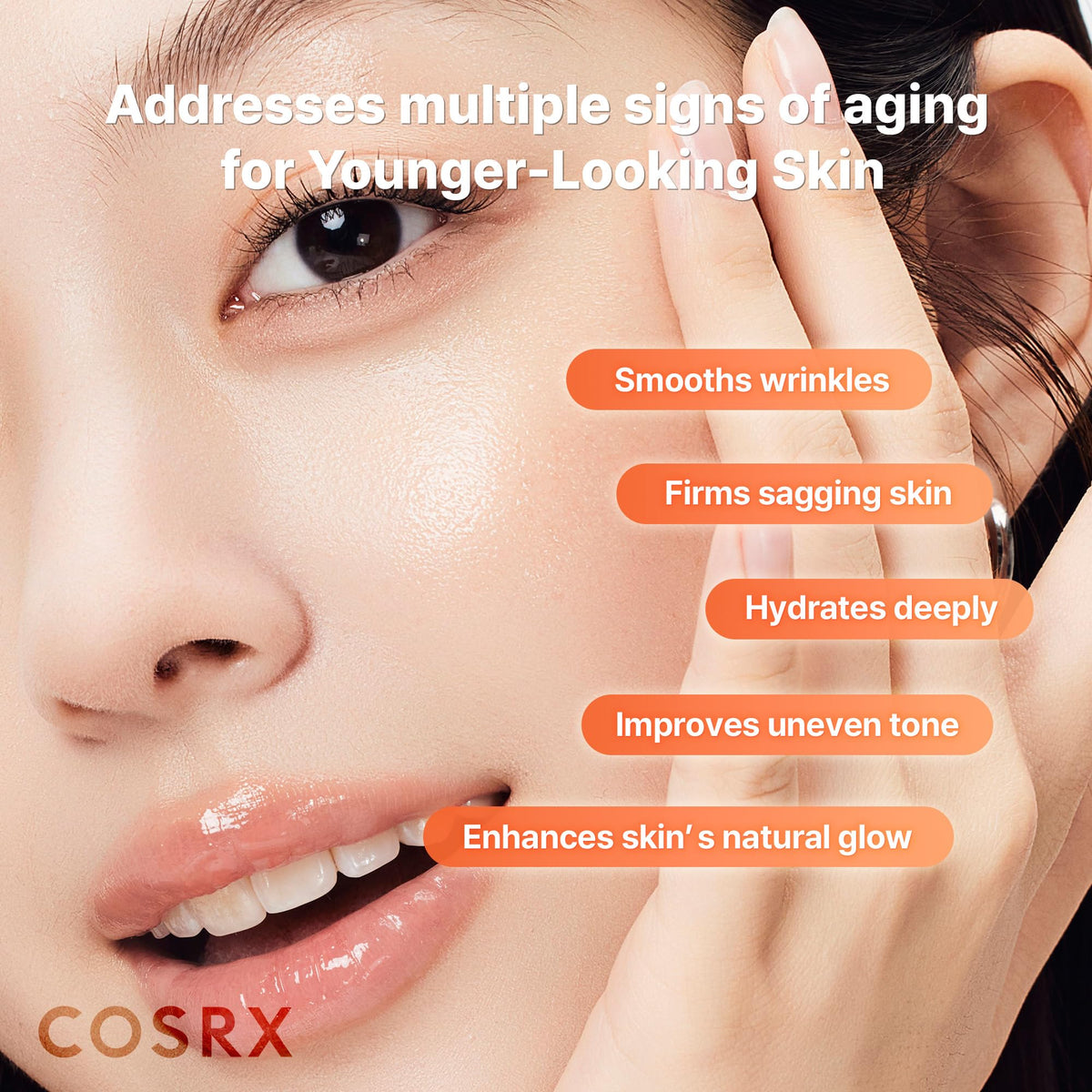 COSRX display of salmon DNA ingredient vials highlighting potency