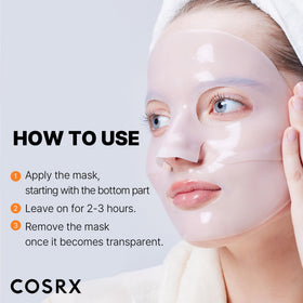 COSRX ingredient label close-up highlighting key actives