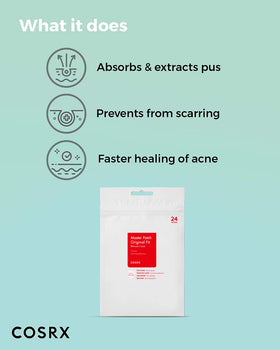 COSRX label and ingredients panel showing gentle formulation benefits