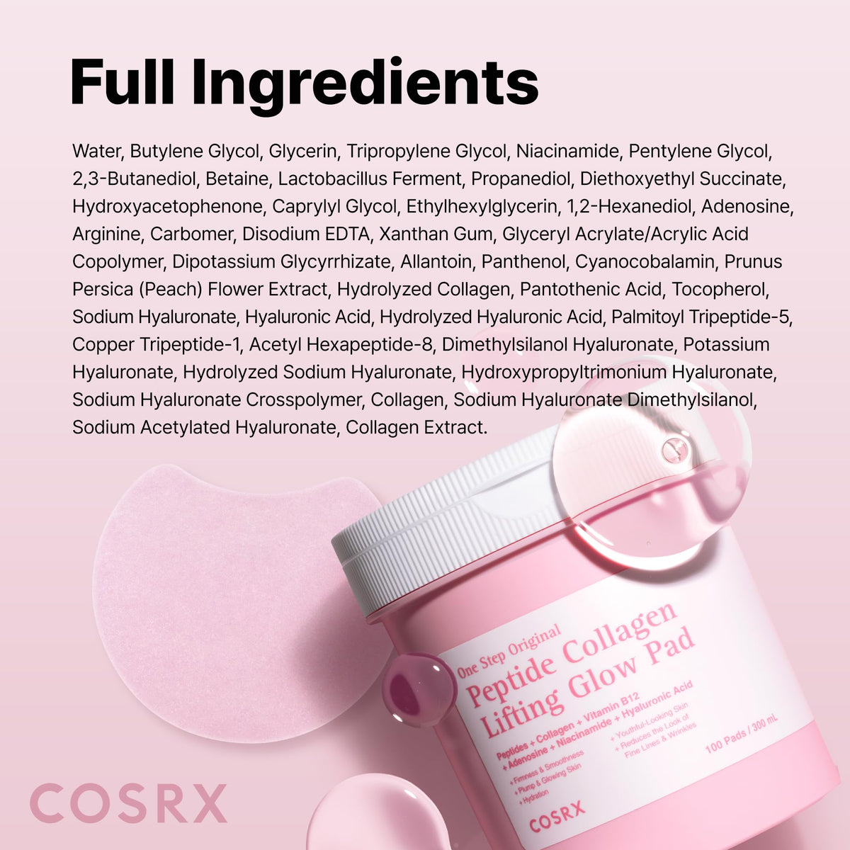 COSRX pad on bathroom counter ready for morning routine convenience