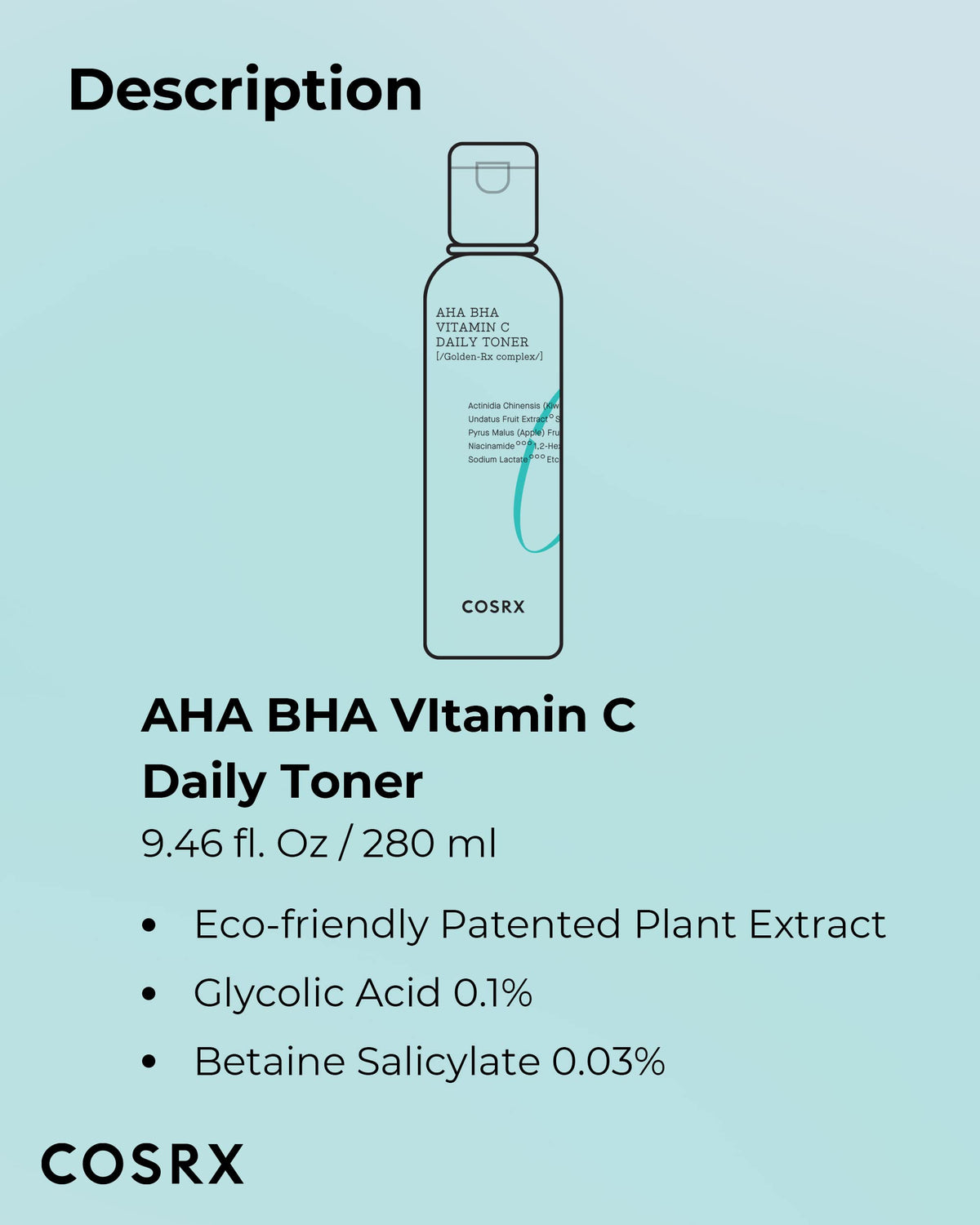 COSRX on bathroom shelf in lifestyle setting suggesting daily ease of use