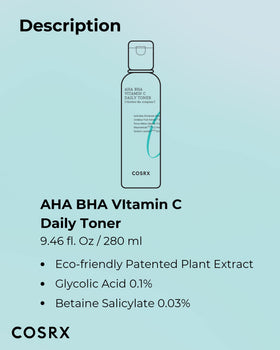 COSRX on bathroom shelf in lifestyle setting suggesting daily ease of use