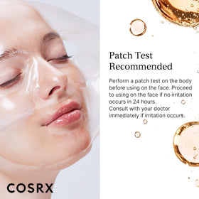 COSRX lifestyle nighttime routine showing calming overnight use