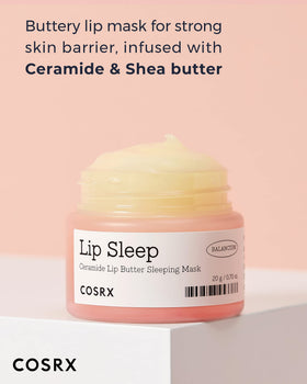 COSRX applied on lips demonstrating smooth finish and immediate comfort benefit