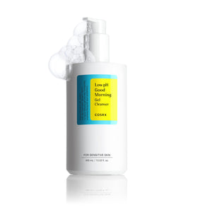 COSRX front packaging showing bottle and label for confident cleansing