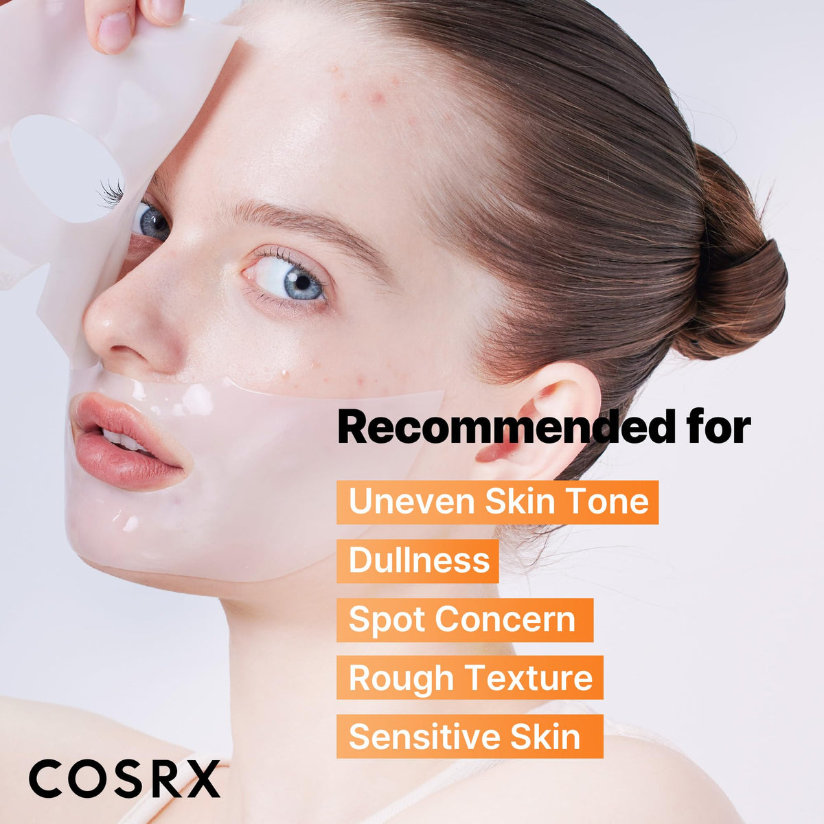 COSRX remaining essence on hands showing nourishing residue benefit