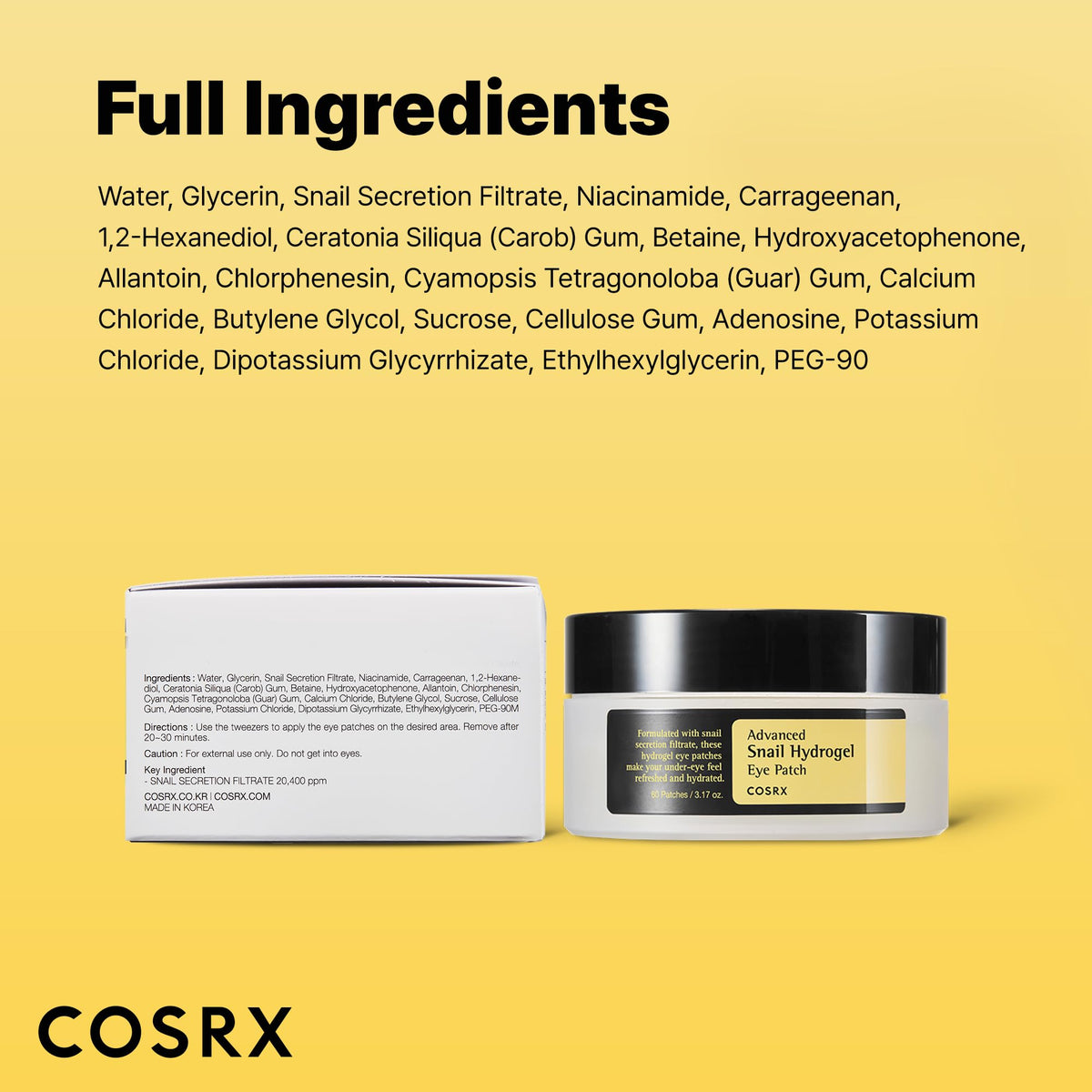 COSRX lifestyle nighttime routine with patches delivering restorative benefit
