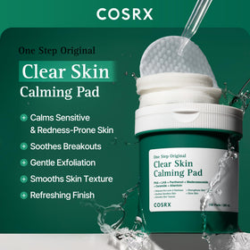 COSRX close up of pad texture highlighting gentle exfoliation