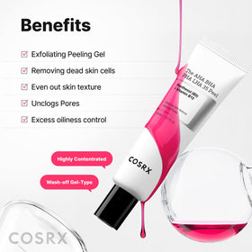 COSRX 30ml in hand to show compact size and travel convenience