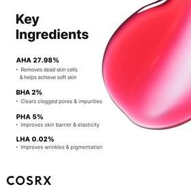 COSRX patch test on inner arm to emphasize safety and tolerance check