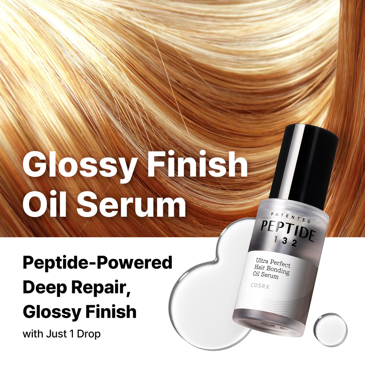 COSRX dropper dispensing clear serum for precise application