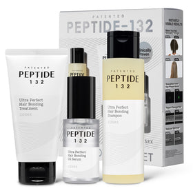 COSRX front packaging of PEPTIDE 132 kit showing full set and benefits