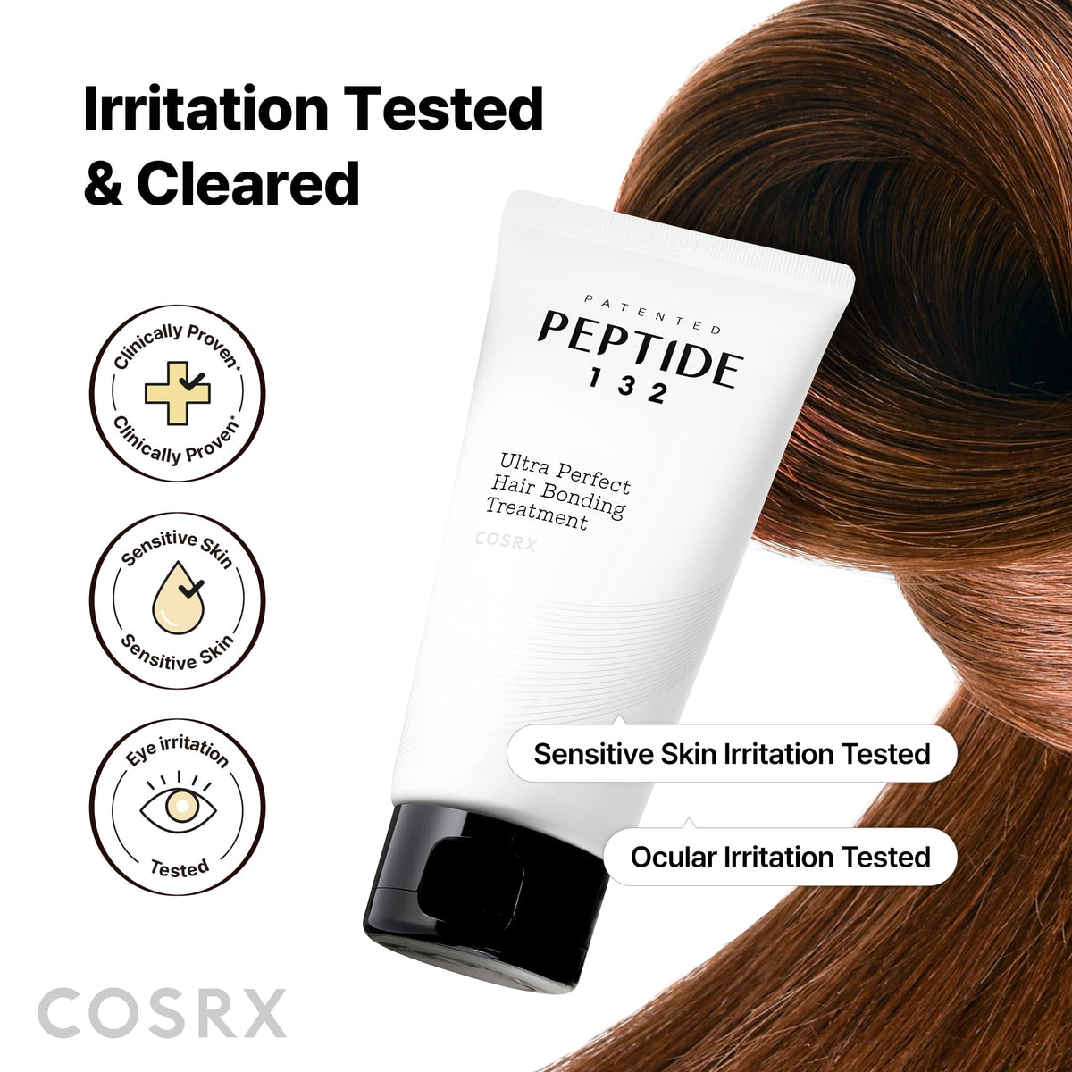 COSRX jar in bathroom scene to show daily hair-care routine use