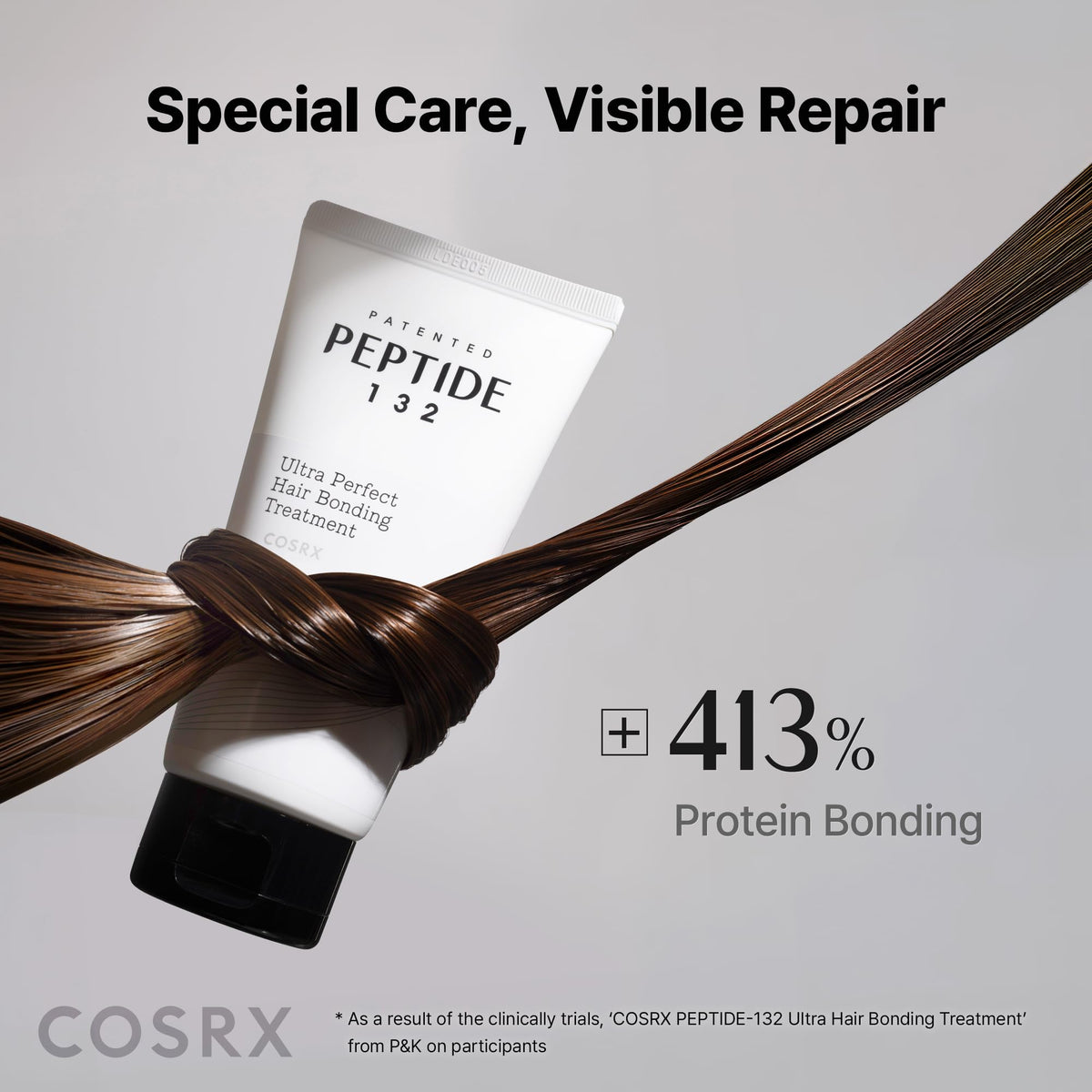 COSRX product held in hand to show 8.11 fl oz size and scale