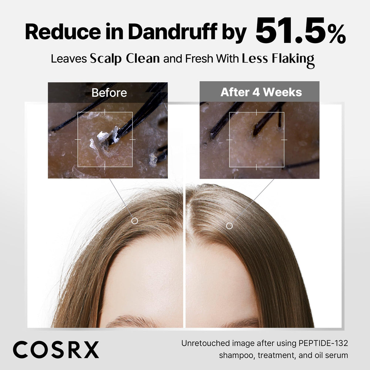 COSRX shampoo cream texture demonstrating mild, sulfate-free lather