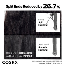 COSRX treatment cream texture illustrating deep conditioning and smoothing
