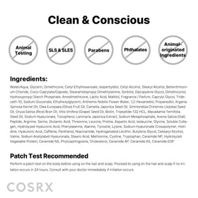 COSRX PEPTIDE-132 paired with hair oil to show complete repair trio