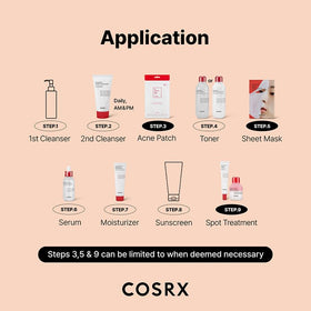 COSRX product with aloe leaves lifestyle scene showing natural soothing