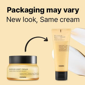 COSRX jar open showing creamy light texture and quick absorption