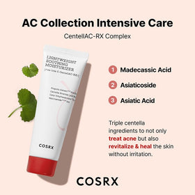COSRX pump dispense detail highlighting precise, hygienic use