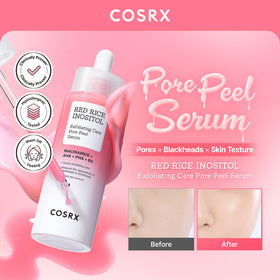 COSRX back label close-up showing ingredients and usage guidance