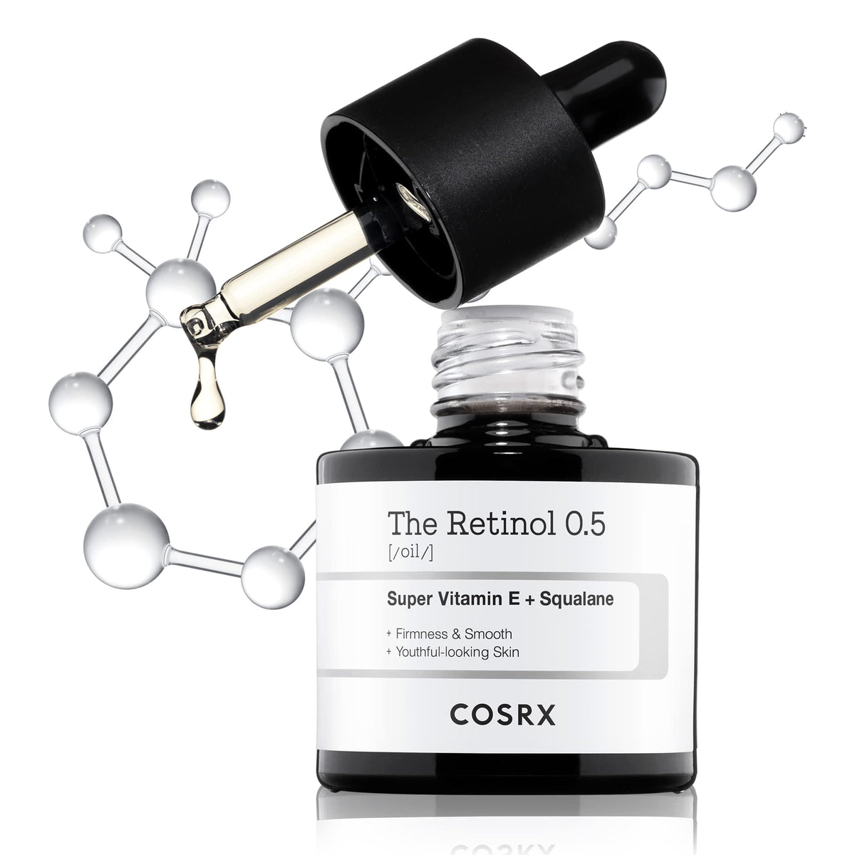 COSRX front bottle view showing sleek pack and product name for clear identification