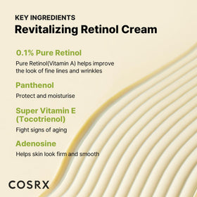 COSRX applying a pea‑sized amount to eye area for gentle firming