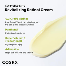 COSRX application to under-eye and neck showing precise targeted use