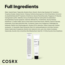 COSRX jar styled on bathroom shelf conveying everyday skincare routine