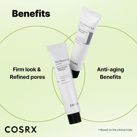 COSRX pump and cap detail emphasizing hygienic dispensing and control