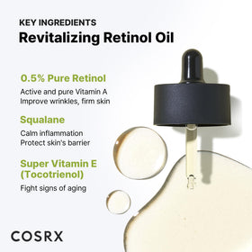 COSRX oil texture on skin showing absorbent finish and hydrating appearance