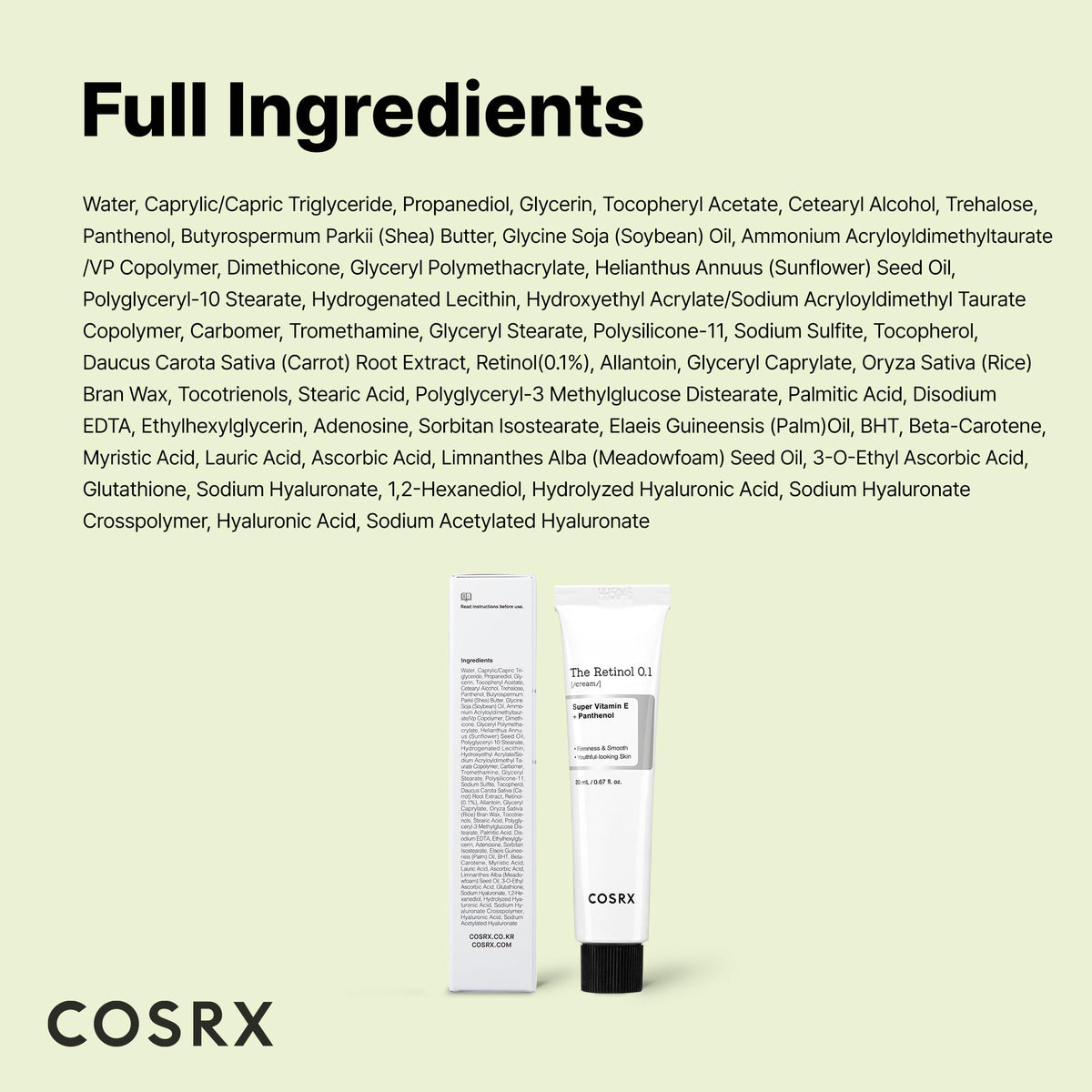 COSRX arranged on shelf with other skincare items for routine styling