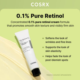 COSRX cream texture closeup highlighting smooth, hydrating consistency