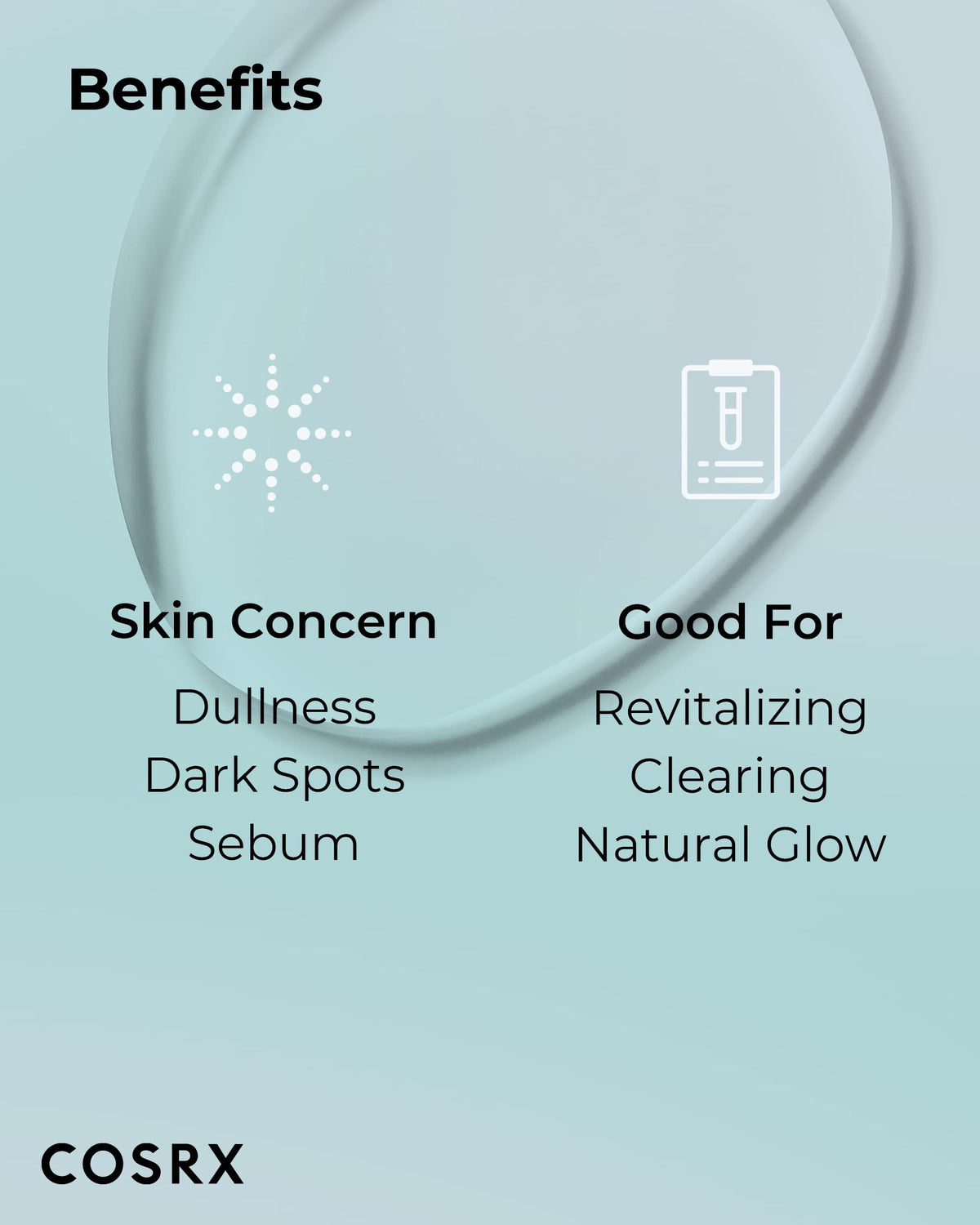 COSRX next to hand for 150ml scale showing travel-friendly size convenience