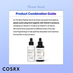 COSRX serum drip catching light close-up highlighting formula consistency and radiance benefit