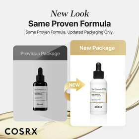 COSRX dropper dispensing clear serum drop illustrating easy application and precise dosing
