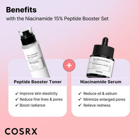COSRX niacinamide serum pump dispensing two drops for precise, minimal product use